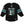 MINISTRY ‘MORAL HYGIENE’ hockey jersey in black, pacific teal, and white front view