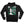 MINISTRY ‘MORAL HYGIENE’ full zip hockey hoodie in black back view