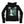 MINISTRY ‘MORAL HYGIENE’ women's full zip hockey hoodie in acid black back view