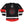 MINISTRY 'PENTA-PUCK' hockey jersey in black, red, and white front view