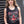 MINISTRY 'PENTA-PUCK' hockey tank top in black front view on female model