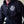 MOTÖRHEAD 'ACE OF SPADES' full zip hockey hoodie in black front view on model