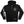 MOTÖRHEAD 'ACE OF SPADES' full zip hockey hoodie in black front view