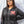 MOTÖRHEAD 'EAGLE' women's full zip hockey hoodie in acid black front view on model