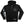 PANTERA 'A VULGAR DISPLAY' full zip hockey hoodie in black front view