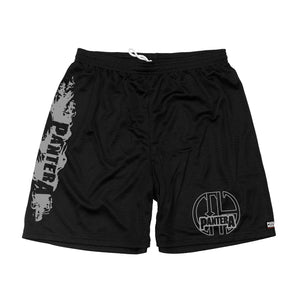 PANTERA 'GET IN THE PIT' mesh hockey shorts in black