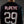 POPEYE 'STRONG TO THE FINISH' long sleeve hockey t-shirt in black back view on model