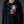 POPEYE 'STRONG TO THE FINISH' women's full zip hockey hoodie in acid black front view on model