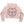 PUCK HCKY 'EQUIPMENT HAZMAT' women's cropped hockey hoodie in blush back view