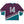 PUCK HCKY 'PENTASTICK' hockey jersey in purple, teal, and grey back view