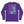 PUCK HCKY 'VAPORWAVE' long sleeve hockey t-shirt in purple back view