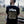 ROB ZOMBIE 'MARS NEEDS HCKY' short sleeve hockey t-shirt in black back view on model