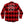 SEETHER 'THE S' hockey flannel in red back view