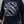 SEETHER 'THE S' hockey raglan t-shirt in graphite heather with black sleeves front view on model