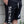 SEETHER 'THE S' fleece hockey shorts in black front view on model