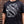 SEETHER 'THE S' short sleeve hockey t-shirt in black front view on model