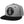 SHINEDOWN 'ADRENALINE' snapback hockey cap in grey with black accents