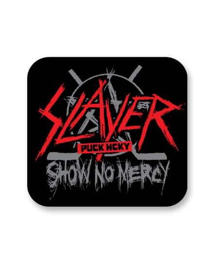 SLAYER 'SHOW NO MERCY' hockey sticker