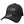 VOLBEAT ‘SEAL THE DEAL’ stretch mesh contrast stitch hockey cap in black with white stitching front view