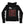 VOLBEAT ‘THE CIRCLE’ women's full zip hockey hoodie in acid black back view