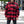 WHITECHAPEL 'MARK OF THE SKATE BLADE' hockey flannel in red plaid front view on model