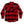 WHITECHAPEL 'MARK OF THE SKATE BLADE' hockey flannel in red plaid front view