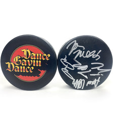 DANCE GAVIN DANCE 'EMBER' limited edition autographed hockey puck