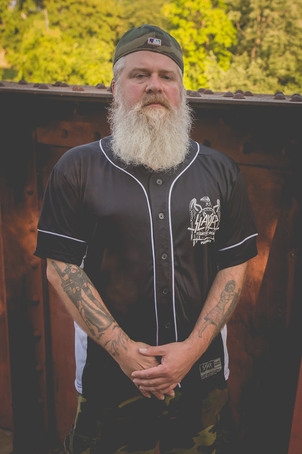 Slayer 'Fight Till Death' Baseball Jersey