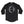 A Perfect Circle 'Multiples' hockey raglan t-shirt in graphite heather with black sleeves front view