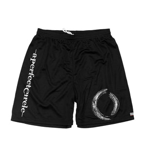 A Perfect Circle 'Multiples' mesh hockey shorts in black