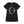 A Perfect Circle 'Multiples' women's short sleeve t-shirt in black front view
