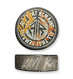 All That Remains 'Chains' limited edition hockey puck AUTOGRAPHED