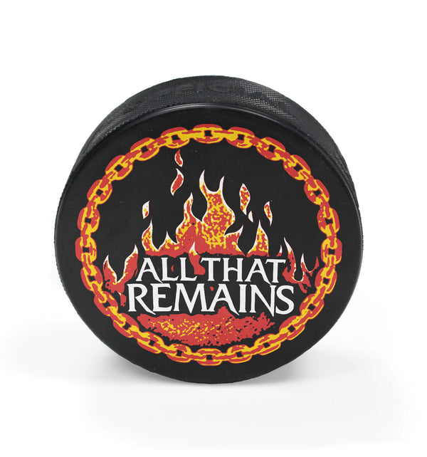 All That Remains 'Hourglass' limited edition hockey puck