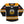 All That Remains 'Puckfire' hockey jersey in black, gold, and white front view