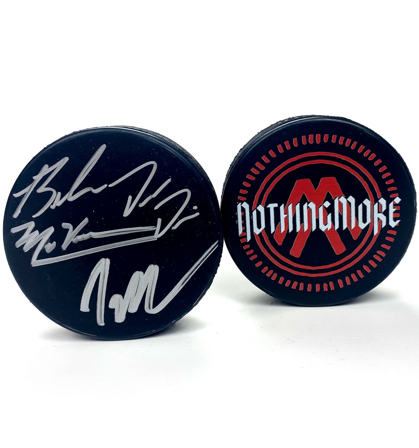 NOTHING MORE 'VALHALLA' limited edition autographed hockey puck