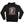 Car Bomb ‘Liberty’ full zip hockey hoodie in black back view