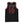 Car Bomb 'Meta' sleeveless basketball jersey in black, red, and white back view
