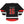 Car Bomb 'Meta' hockey jersey in black, white, and red back view
