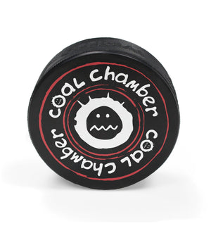 COAL CHAMBER 'LOCO' limited edition hockey puck front view