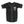 CORROSION OF CONFORMITY 'SKULL' short sleeve baseball jersey in black and white front view