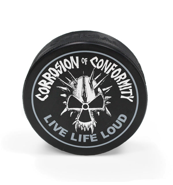 CORROSION OF CONFORMITY 'SKULL' limited edition hockey puck