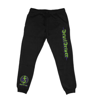 DEVILDRIVER 'CIRCLE' hockey jogging pants in black