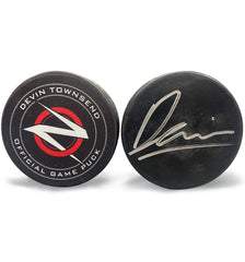 DEVIN TOWNSEND 'TEAM ZILTOID' limited edition, signed hockey puck