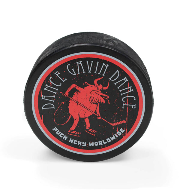 DANCE GAVIN DANCE 'AFTERBURNER' limited edition hockey puck