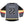 DANCE GAVIN DANCE 'JACKPOT JUICER' limited edition deluxe hockey jersey in charcoal grey, black, gold, and red back view
