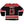 FIRST JASON 'SLASHERS' hockey jersey in black, red, and white back view