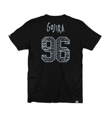 GOJIRA 'FROM THE TREES' short sleeve hockey t-shirt in black back view