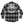 GOJIRA 'THE SHOOTING STAR' hockey flannel in grey plaid front view