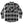 GOJIRA 'THE SHOOTING STAR' hockey flannel in grey plaid front view