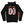 ICE NINE KILLS 'IX' pullover hockey hoodie in black back view